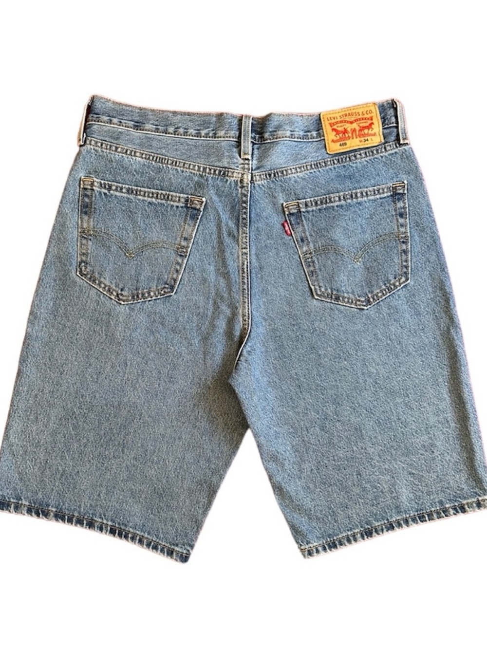 Levi's Light Blue Men's Denim Jean Shorts
